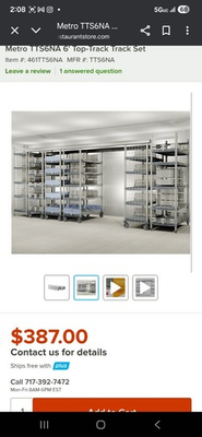 #ad 5 Feet Top Track Set $300.00