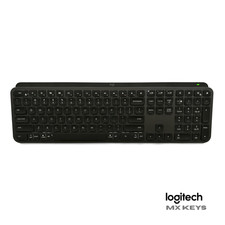 Logitech MX Keys S Full Size Minimalist Bluetooth Wireless Keyboard - Space Grey