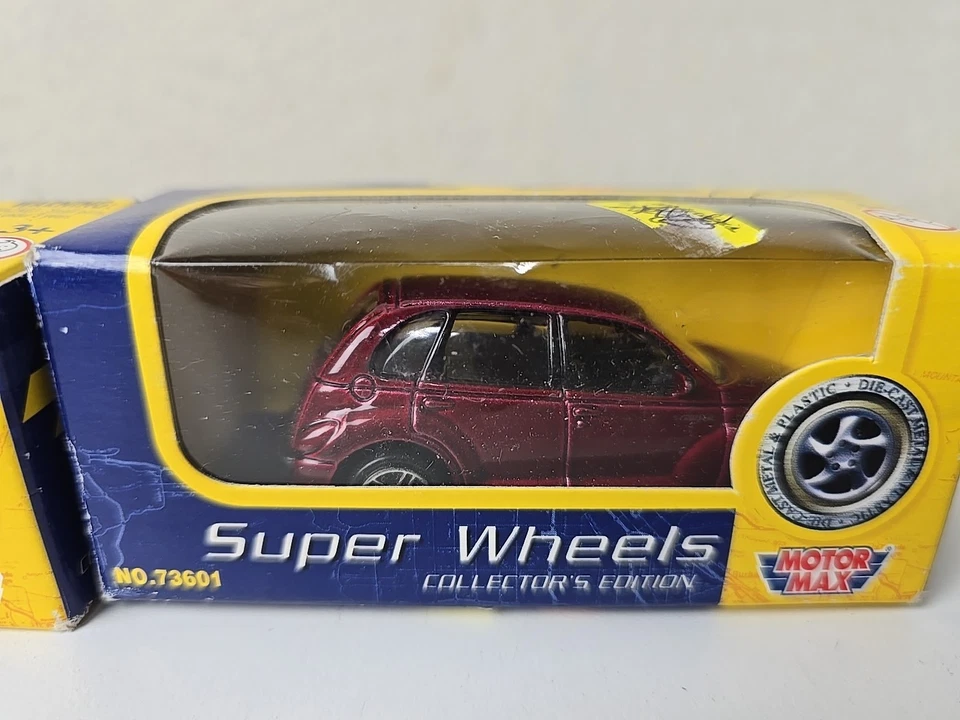 Chrysler PT Cruiser Motor Max 1:43 SUPER WHEELS Die Cast New In Box Lot Of 3 - Image 4 of 4