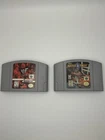 Nintendo N64 Game Lot (NBA Hang Time, WWE) Both Tested And Working