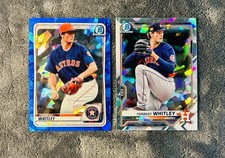 Forrest Whitley 2020 Bowman Sapphire Refractor & 2021 Bowman Atomic Refractor
