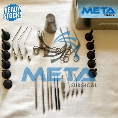Shea Ear Operation Myringotomy Surgical Instruments Set | ENT Precision Tools