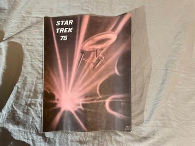 Star Trek 1975 Convention Souvenir Program - Fanzine - Vintage