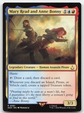 Mary Read and Anne Bonny 61 ACR Universes Beyond: Assassin's Creed Magic MTG NM