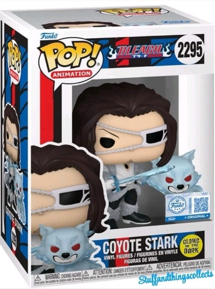 Pre-Sale Coyote Stark and Wolf Glow Exclusive # 2295 +Protec