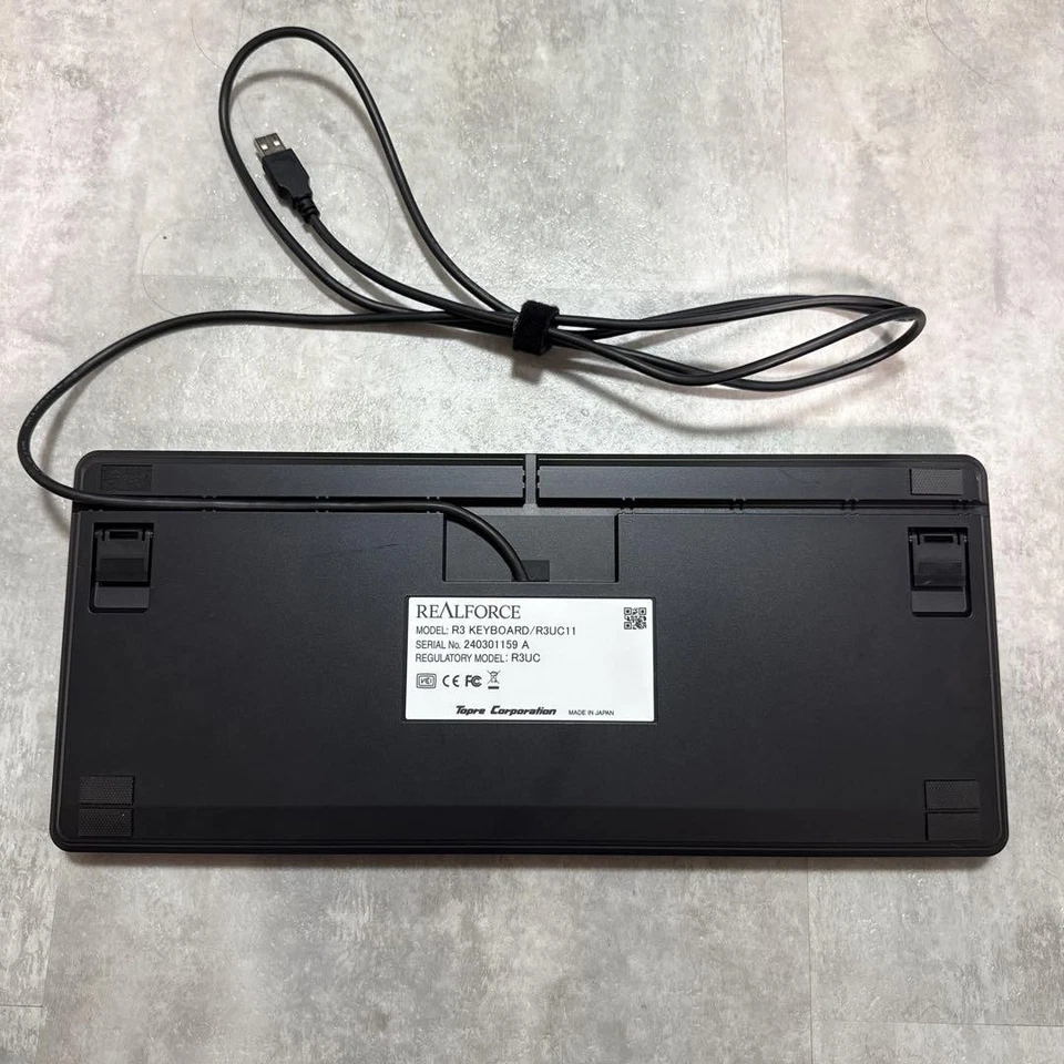 Realforce R3uc11 Keyboard Japanese Layout Silent 45g Dye-sub Pbt Ergonomic - Image 4 of 4