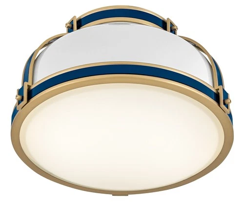 Hinkley Lighting 46351 Barton 2 Light 15"W Flush Mount Ceiling - Black / - Picture 7 of 12