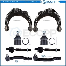 Front Upper Control Arm And Ball Joint Tie Rod End For 1998-2002 Honda Accord