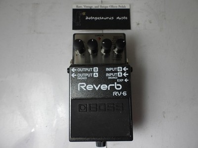 Boss RV-6 Reverb Effects Pedal Free USA Shipping