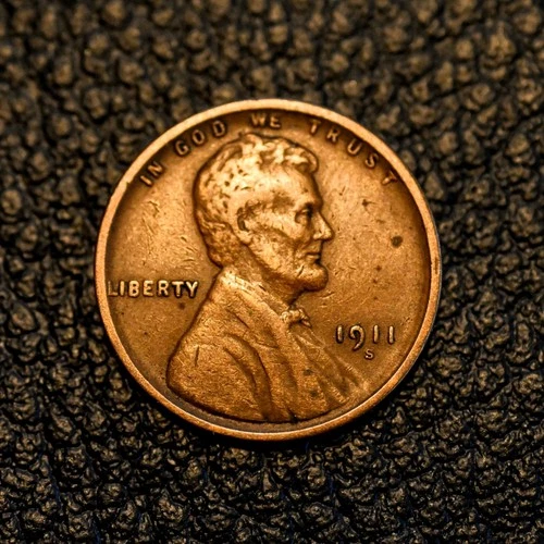 (ITM-7481) 1911-S Lincoln Cent ~ XF / EF Details ~ COMBINED SHIPPING!