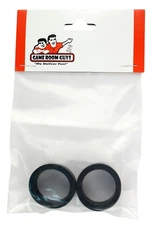 Pinball Machine Flipper Rubber - Black - 1/2" X 1" - Set of 2