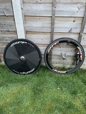 Zipp 404 And Zipp Disc Carbon Tubular Rim Brake Wheelset 700c