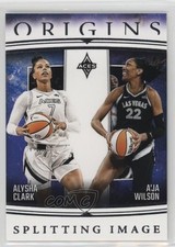 2024 Panini Origins WNBA Splitting Image A'ja Wilson Alysha Clark #5 1cc7
