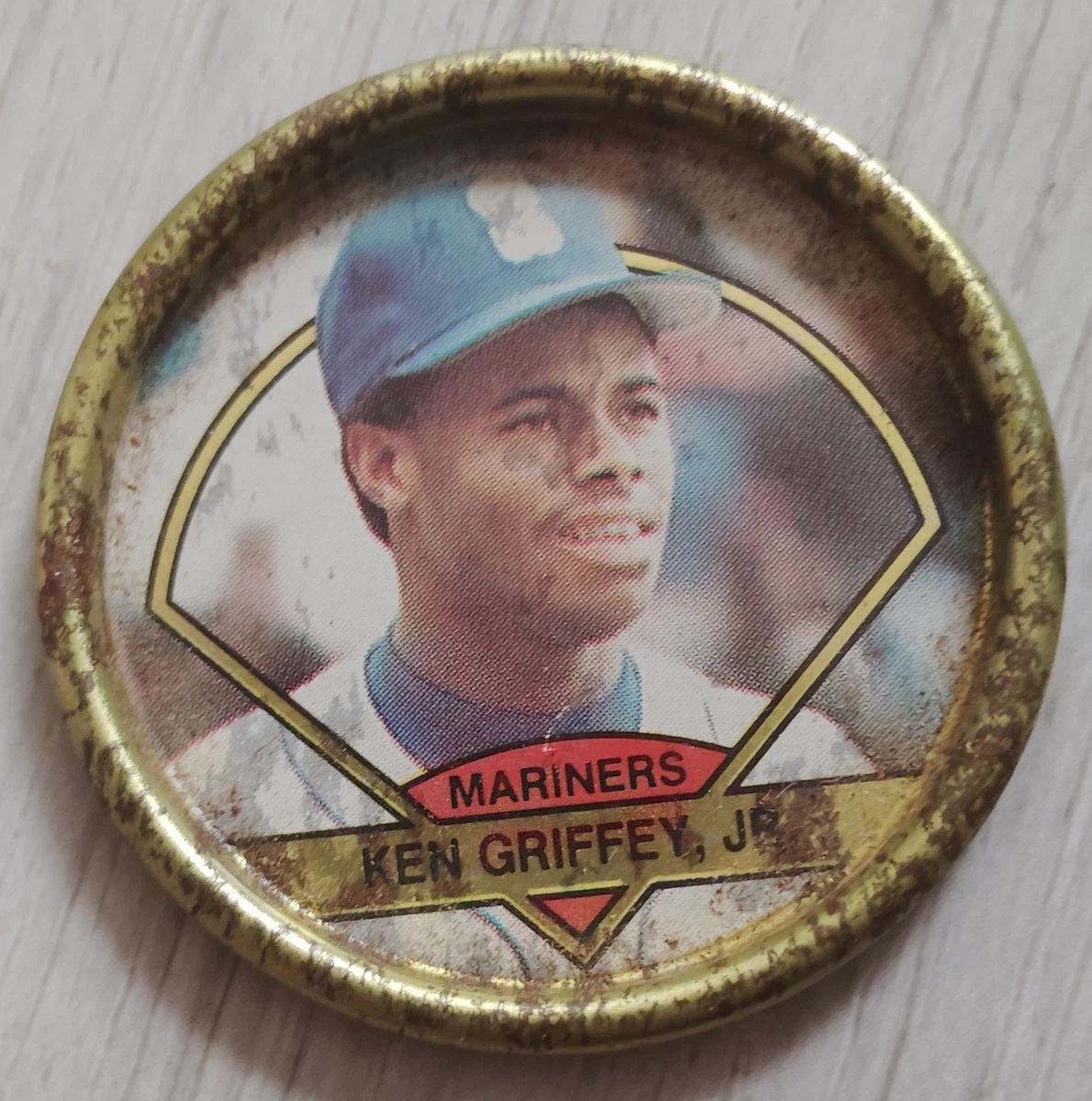 1990年 ケン ・ グリフィー Jr.入りランダムセット124 Seattle Mariners Baseball Ken Griffey, Jr. Vintage Sports Coins