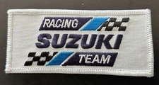Vintage Suzuki Racing Team Embroidered Cloth Patch Badge Motorcycle