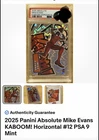2025 Panini Mike Evans Base (Raw)