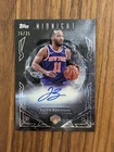 Jalen Brunson 2025-26 Topps Midnight Sun Signatures Auto /35