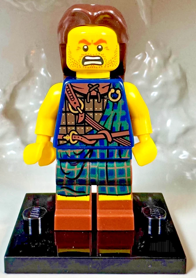 LEGO (8827) CMF Series 6 Highland Battler Minifigure col06-2 Complete Set Castle - Image 2 of 4