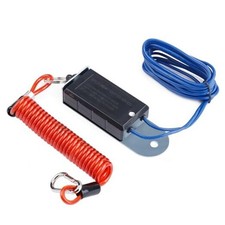 Trailer Breakaway Switch, Trailer Breakaway Coiled Cable with Electric 6FT