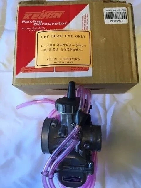 Kawasaki Tecate 3/4 LT250 ATC250R CR Keihin PWK Carb 35mm Airstriker Tri Z250 - Imagem 2 de 4