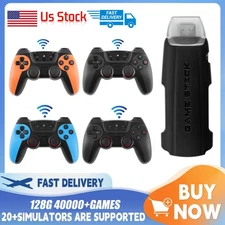 X2 Pro Game Stick Retro Game Console 4K HD Wireless Controller 58000+ Game Gifts