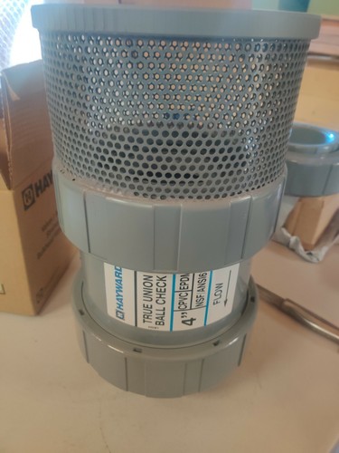 Pantalla de válvula de pie HAYWARD FV20400SA 4" CPVC - agregue a un TC2400TE para hacer una unidad - Imagen 4 de 5