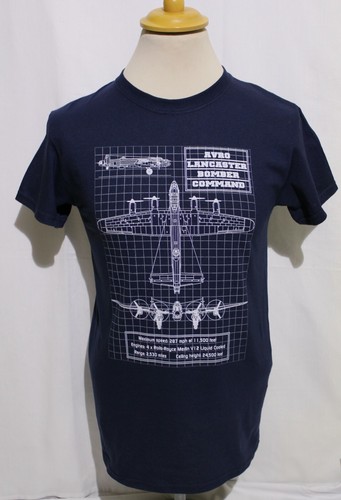 Adult t Shirt Royal Air Force Avro Lancaster - 第 1/1 張圖片