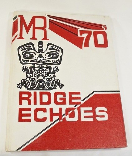 1970 Maple Ridge Secondary School Yearbook BC British Columbia Ridge Echoes