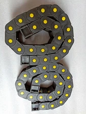 1 pcs 25*38 Plastic Drag Chain Cable Drag Chain Fully Enclosed Bridge Series