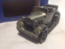 1929 FORD MODEL A-BANTHRICO CLASSIC AUTO COIN BANK-MADE IN THE USA-NEW IN BOX
