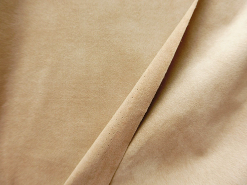 Light Camel Medium Authentic Premium Alcantara Mircofibre Suede-like Fabric 2M - Picture 10 of 16