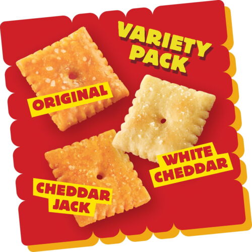 Cheez-It Variety Pack Cheese Crackers, Baked Snack Crackers, 12 Count - Picture 3 of 8