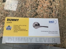 Shield Security Contemporary Wave Lever Satin Nickel 131372 Lot Of 10 Handles