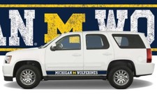 Michigan Wolverine car decals