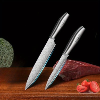 Professional Chef Knife Ultra Sharp Stainless Steel Blade Kitchen Knives Slicing