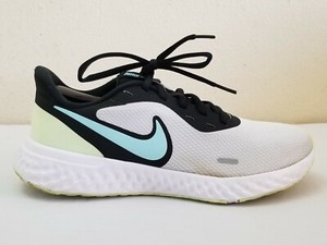 Nike Mujer Revolution 5 BQ3207-009 Blanco Negro Azul Zapatos Tenis Correr  Talla 10 | eBay