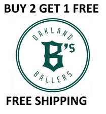 Oakland Ballers  Baseball Vinyl Die Cut Car Decal - FREE SHIPPING