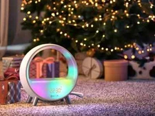 Dekala Arches Deluxe All-In-1 Smart Ambient Lamp, Alarm Clock, Bluetooth Speaker