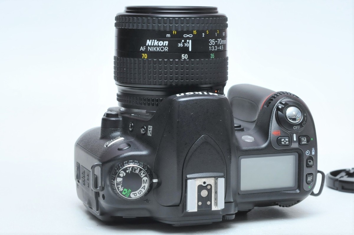 Nikon D80 10.2MP DX-Format CMOS DSLR Camera W/35-70mm Lens | eBay