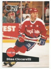 DINO CICCARELLI 1991-92 PRO SET CARD NM-MT+ CONDITION