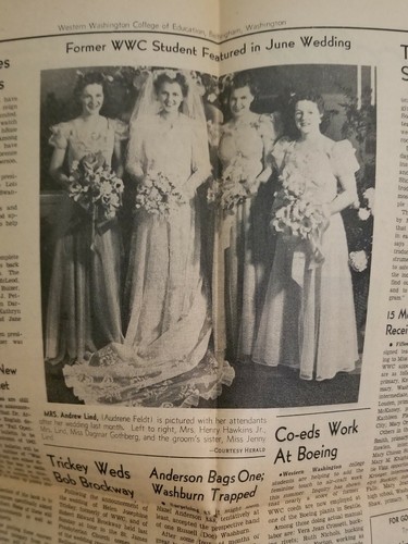 Vintage 1941 Western Washington College of Education Yearbook Klipsun Bellingham - Picture 10 of 12