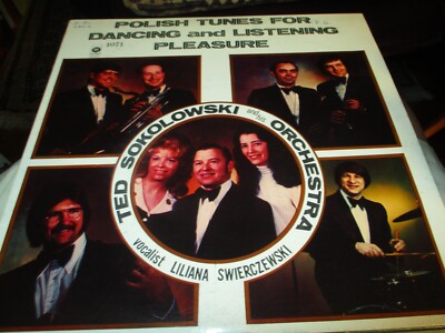 70s TED SOKOLOWSKI & ORCH Polish Tunes For Dancing & Listening Pleasure LP VG/NM