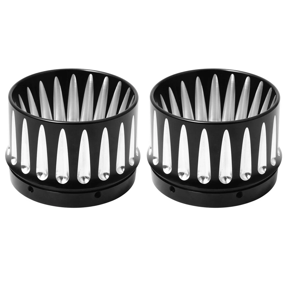 4.4" Exhaust End Tips Only for Harley Touring 4.4" Megaphone Slip On Mufflers — 第 4/4 张图片