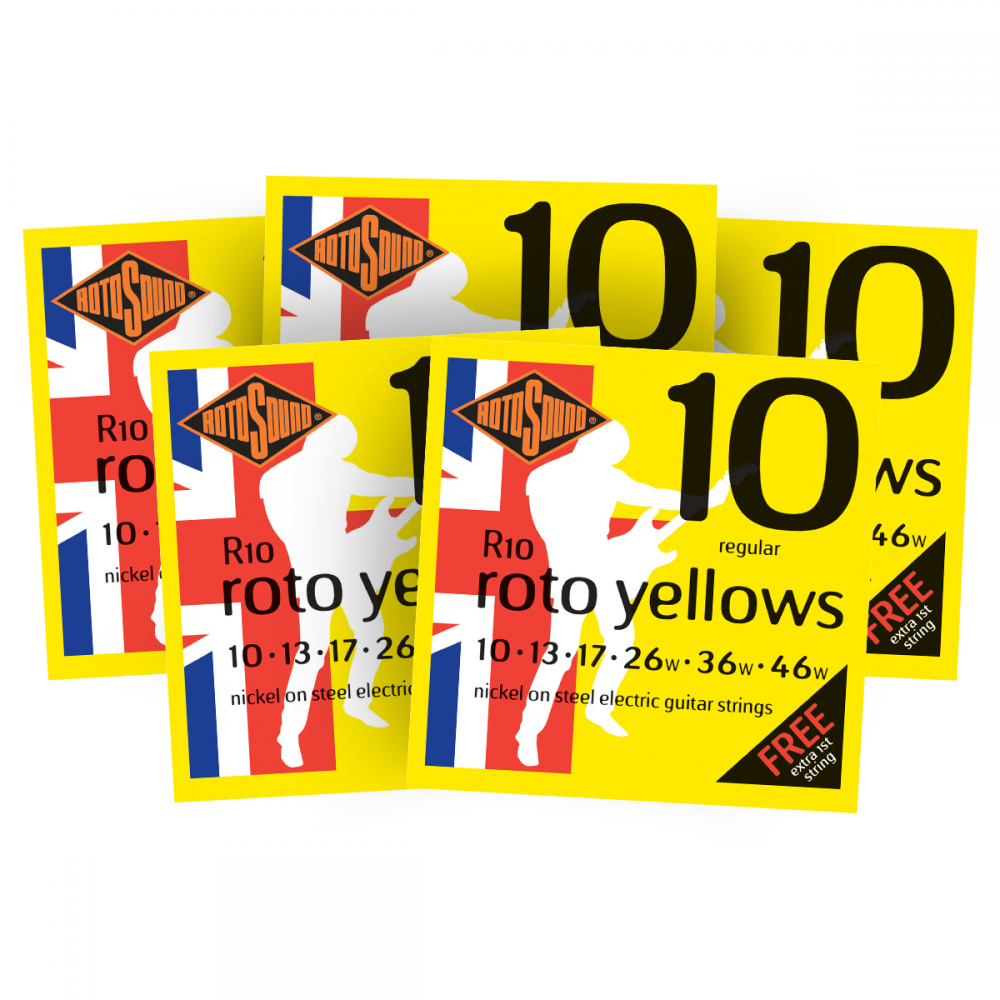 Rotosound Roto Yellows R10-7