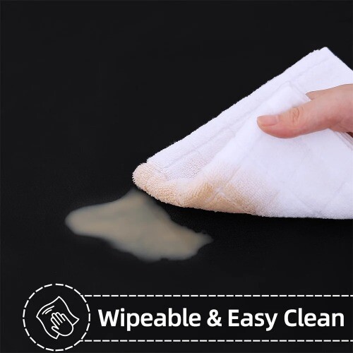 Rectangle Vinyl Tablecloth Waterproof Backed Table Cloth Wipe Clean Table Cover - Picture 4 of 15