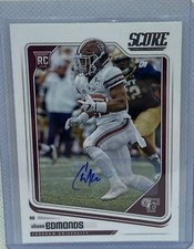 CHASE EDMONDS 2018 PANINI SCORE AUTO RC #361