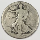 1918-S Walking Liberty Half Dollar - About Good (AG) KM#142 - 5767