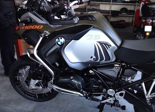 Adesivi 3D Protezioni Laterali Compatibili Con BMW R 1200 GS 2013 - 2018 LC - Foto 3
