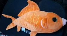 ADORE 14" Bubbles the Goldfish Koi glitter eyes Stuffed Animal Plush Toy