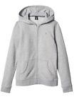 Nautica School Uniform Girls Full Zip Hooded Sweatshirt Gray Size L (6) Nwt